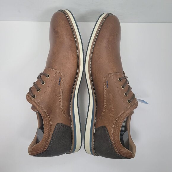 Nunn Bush Men's Brown Leather Oxford Shoes 81289-221 US Size 13M NWT - Picture 6 of 8